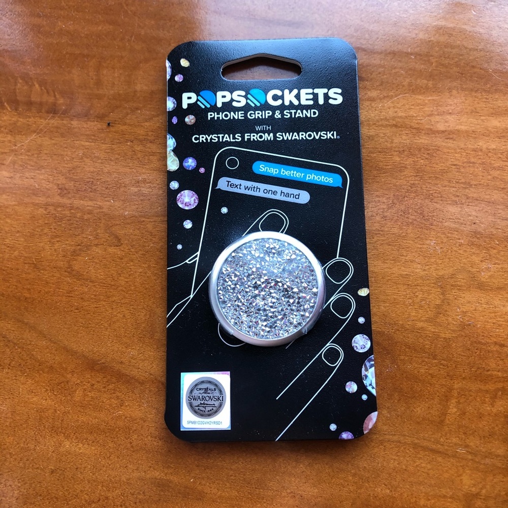 Glamorous Swarovski Crystal Popsocket